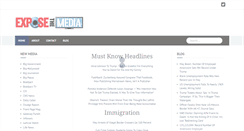 Desktop Screenshot of exposethemedia.com